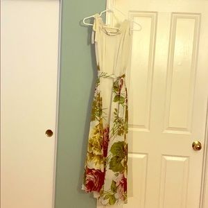 Max Mara long flower dress